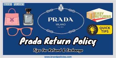 prada refund policy|Prada Return Policy: Hassle.